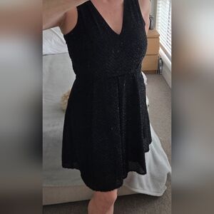 Michael Kors Black Strapless Dress